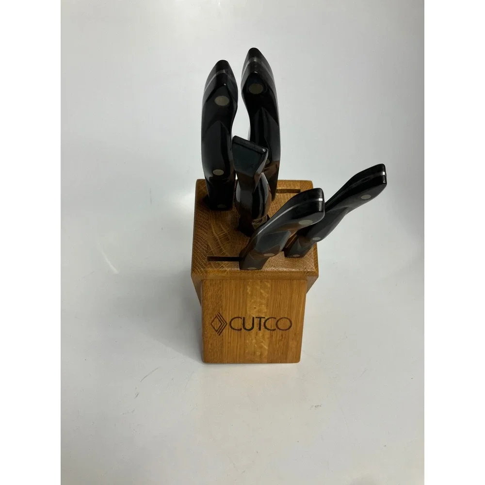 Cutco 5 piece knife set made in the USA good preowned condition